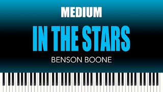 Benson Boone – In The Stars | MEDIUM Piano Cover
