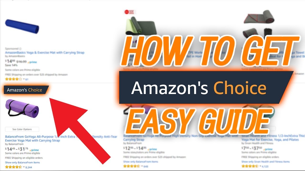 How To Get The Amazon Choice Badge Easy Guide Youtube