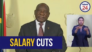 WATCH | President announces salary cuts for ministers as lockdown gets extended