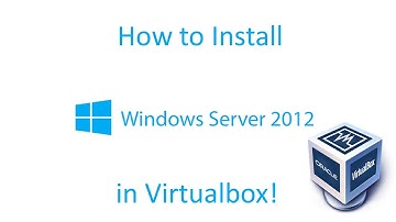 Windows Server 2012 - Installation in Virtualbox
