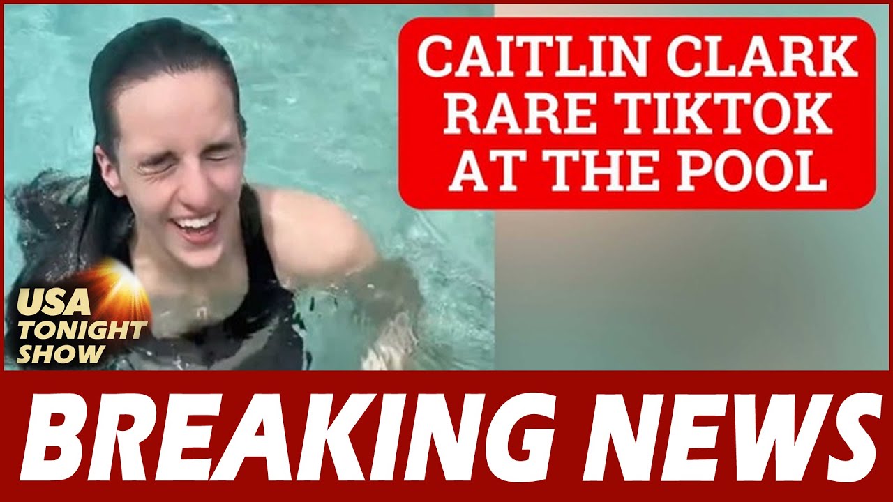 Caitlin Clark rare TikTok video at the pool reveals true personality
