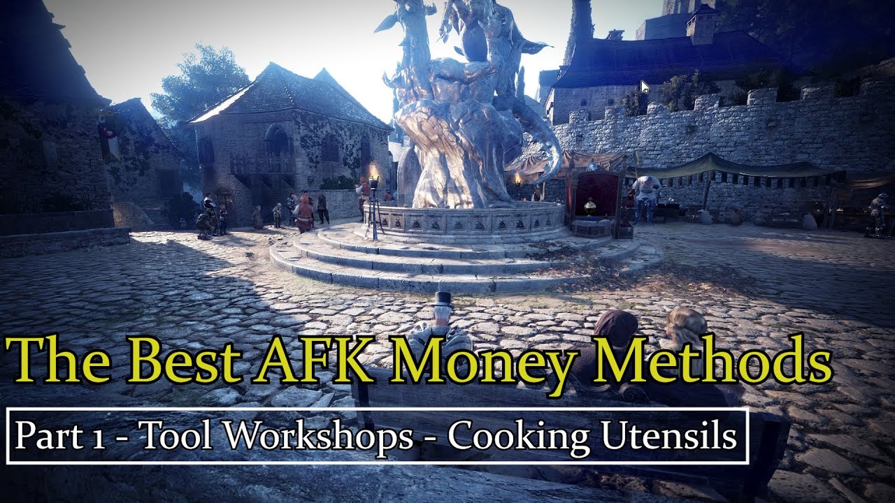 BDO - The Best AFK Money Methods - Part 1 - Tool Workshops - Cooking