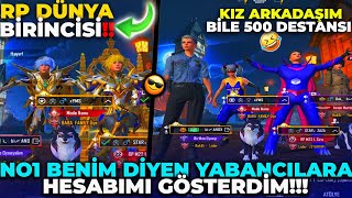 DÜNYA RP BİRİNCİSİ KUZENİME EMOJİ ÇEKTİ 🤣 ORTALIK FENA KARIŞTI 🤫 TARİHİ AYAR!! | PUBG MOBİLE