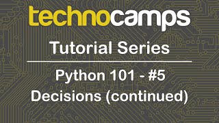 Famous Python 101 - Session 5 - Decisions (Continued) Profile
