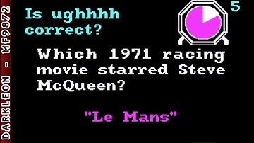 TV and Cinema 101 - Trivia from Talkies to Trekkies © 1984 Digital Learning Systems - PC DOS - GP