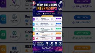 🚀 Work From Home Internships for College Students (100% FREE)