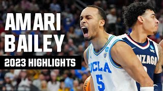 Amari Bailey 2023 NCAA tournament highlights