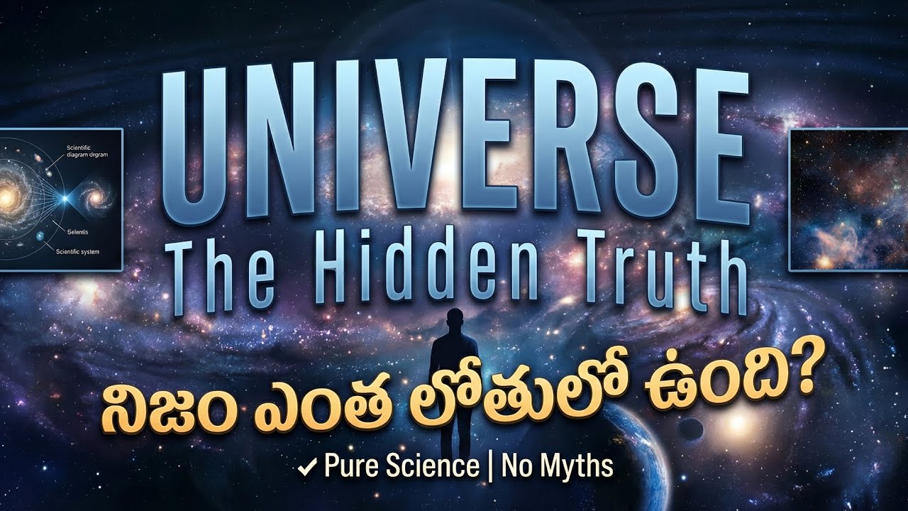 🌌 Universe Secrets నిజమా? | The Real Truth About Universe Explained in Telugu