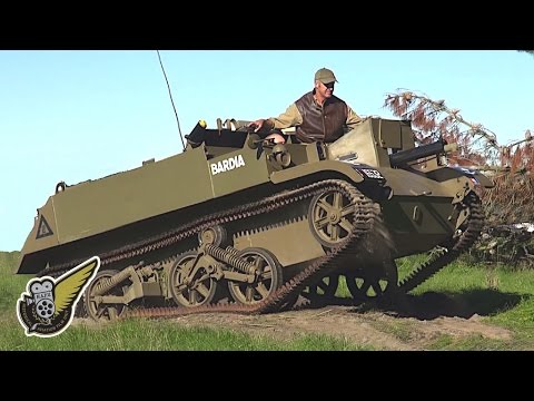 Take A Ride In A WW2 Universal Carrier