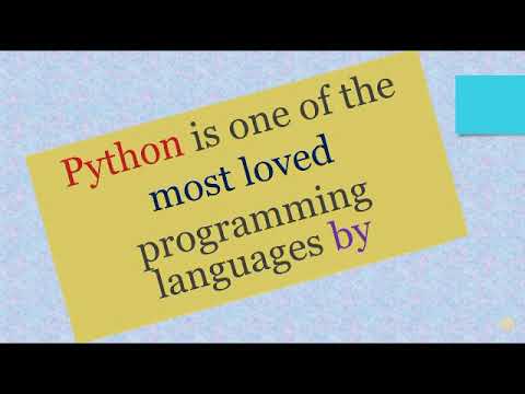 Python Programming Promo by Gajjala Ashok