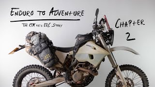 Turning a KTM 450 from enduro to adv to hipster to the ultimate lightweight adventure bike