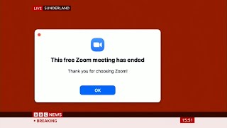 BBC News Blooper - Zoom call ends (24 August 2022)