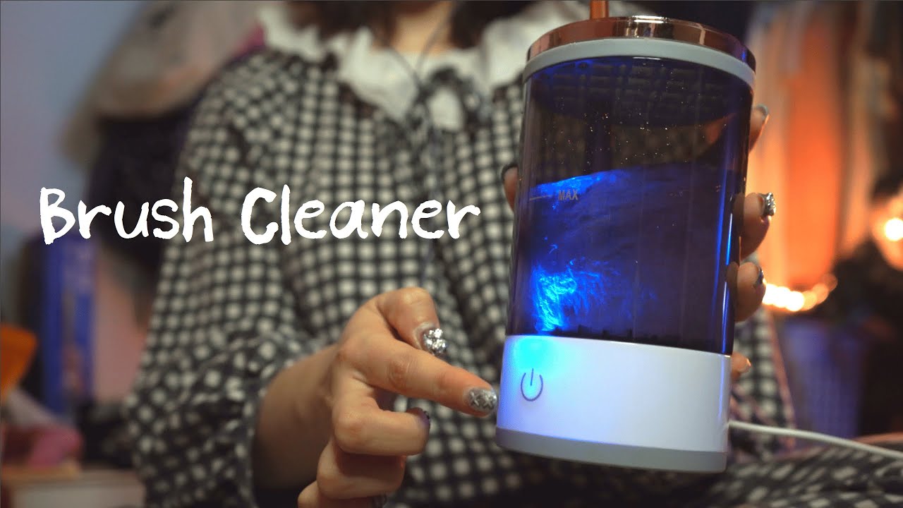 ASMR Makeup Brush Cleaning Unboxing ㅣ 메이크업 브러쉬 클리닝 언박싱 ㅣ 化粧ブラシの洗浄 開梱