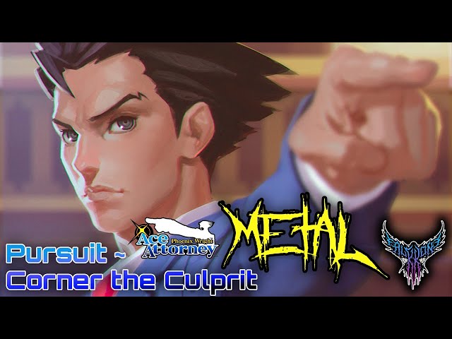 Phoenix Wright: Ace Attorney - Pursuit ~ Corner the Culprit 【Intense Symphonic Metal Cover】 class=