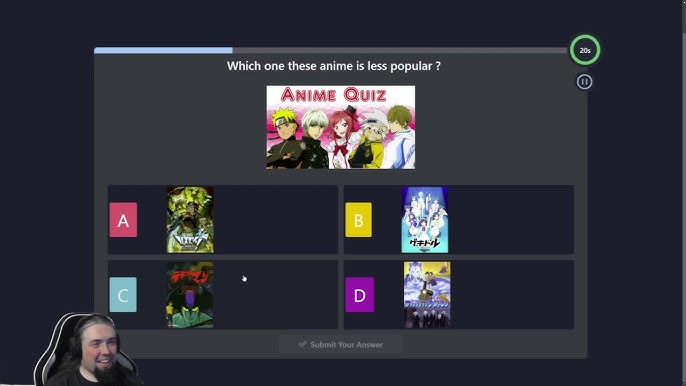 Anime Quiz - TriviaCreator