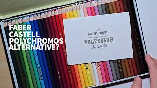 Celebrity Mitsubishi Polycolor Colored Pencil 36 Set | Swatching & First Impression Review Wealth