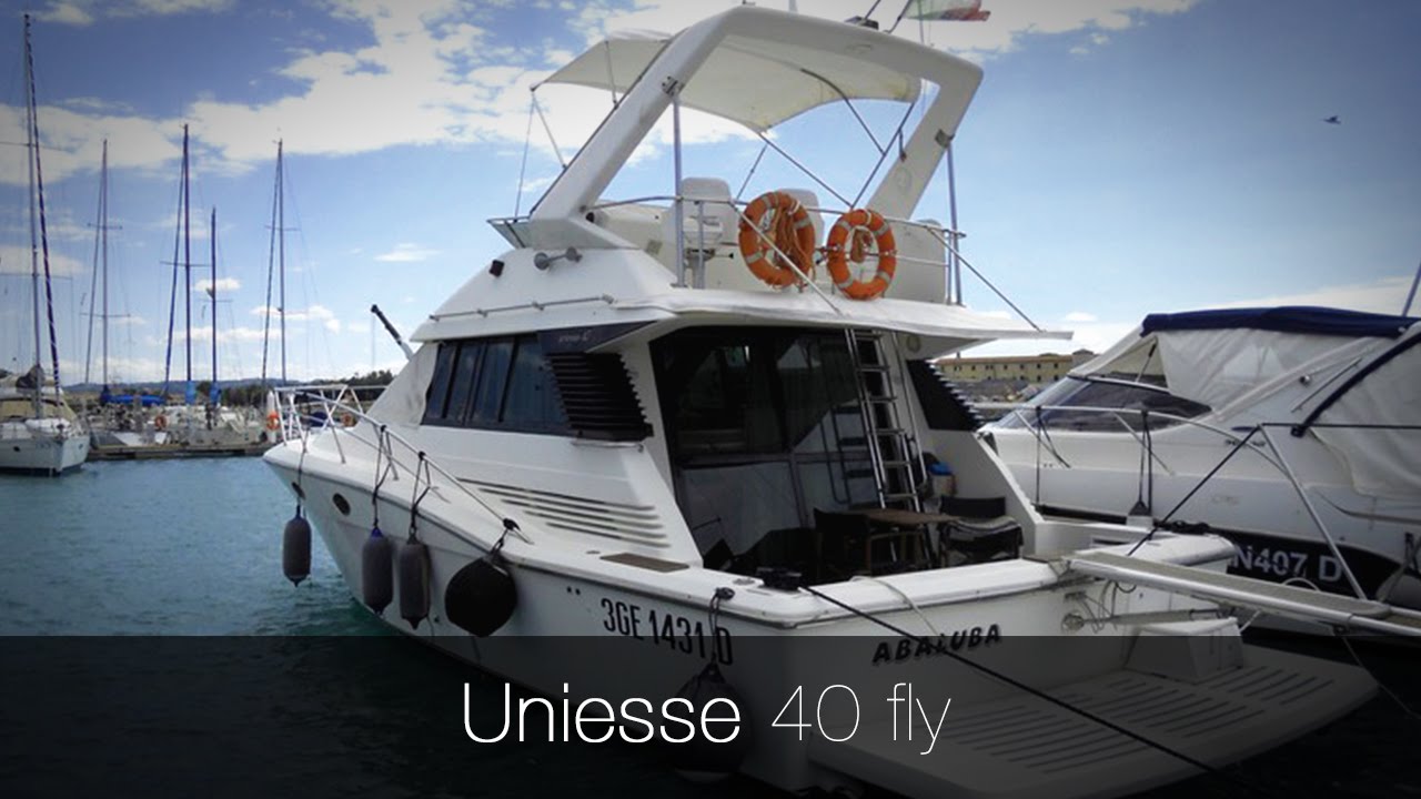 Uniesse 40 fly | Barca a motore usata del cantiere Uniesse Marine. Flybridge 40 usato  Uniesse