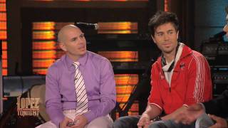 Twitter Q and A w/ Enrique Iglesias and Pitbull