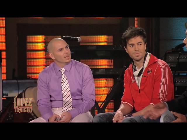 Twitter Q and A w/ Enrique Iglesias and Pitbull class=