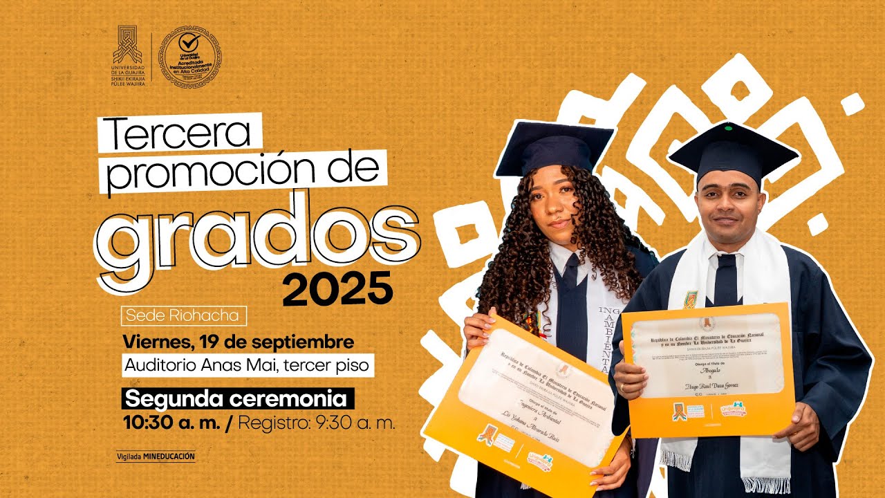 Ceremonia 2 - Tercera Promoción de grados 2025