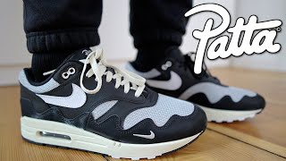 NIKE AIR MAX 1 PATTA WAVES BLACK WHITE - HOW GOOD IS THIS COLORWAY?