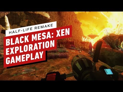 Black Mesa: Xen - 9 Minutes of Exploration Gameplay (HALF-LIFE 1 REMAKE)