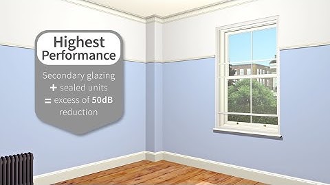 Understanding acoustic secondary glazing