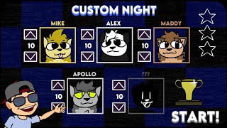 5/10 MODE!!! | ONE NIGHT AT MIKE'S DINER | MODO 5/10 | CUSTOM NIGHT | FNAF FAN GAME 2022 |