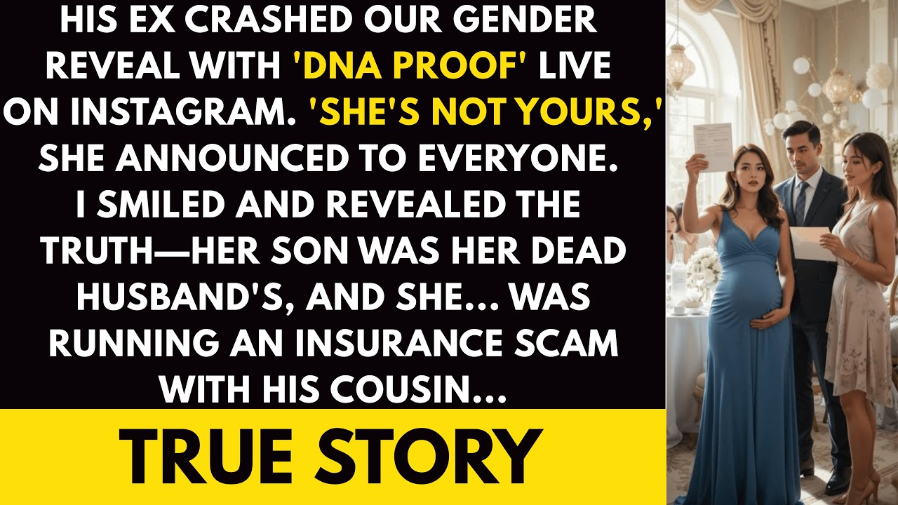 His Ex Crashed Our Gender Reveal with Fake DNA Results—I Exposed Her Insurance Fraud Live