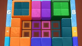 Wood Away Block Jam Level 186 Game Walkthrough Solution