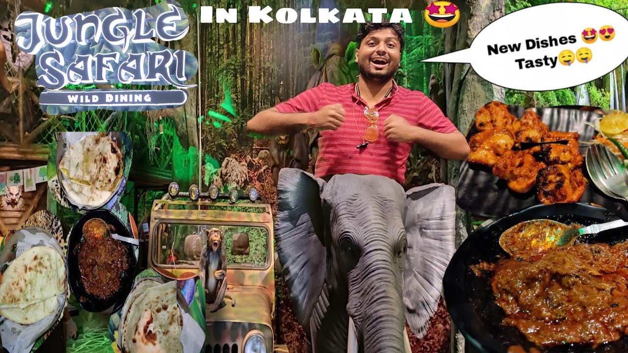New Jungle Safari Restaurant In Kolkata 😳😳Cost for Rs500 for two😍New