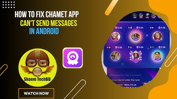 Hoe je het probleem met de Chamet-app kunt oplossen: berichten verzenden in Android is niet mogelijk