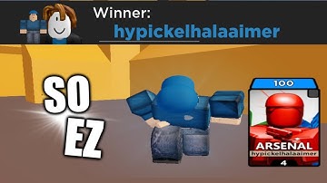 HOW CHEATERS REALLY PLAYS ROBLOX ARSENAL..