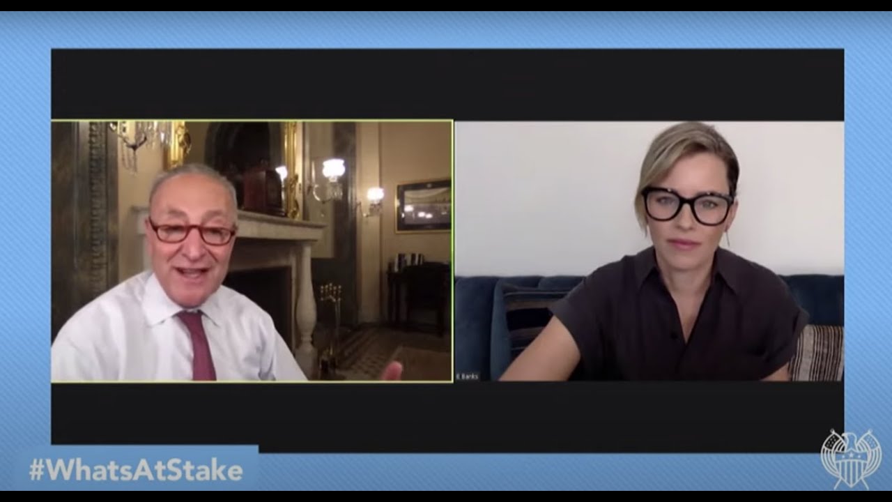 Digital Rally: Senator Schumer and Elizabeth Banks on 