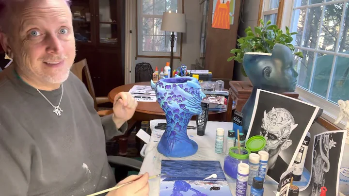 Making Mannequin Heads into Planters Episode 68 - ...