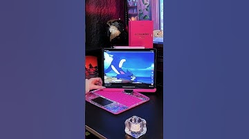 Hottest pink keyboard case for iPad #ipad #case #fyp #keyboardcase #keyboard #ipadcase #y2k