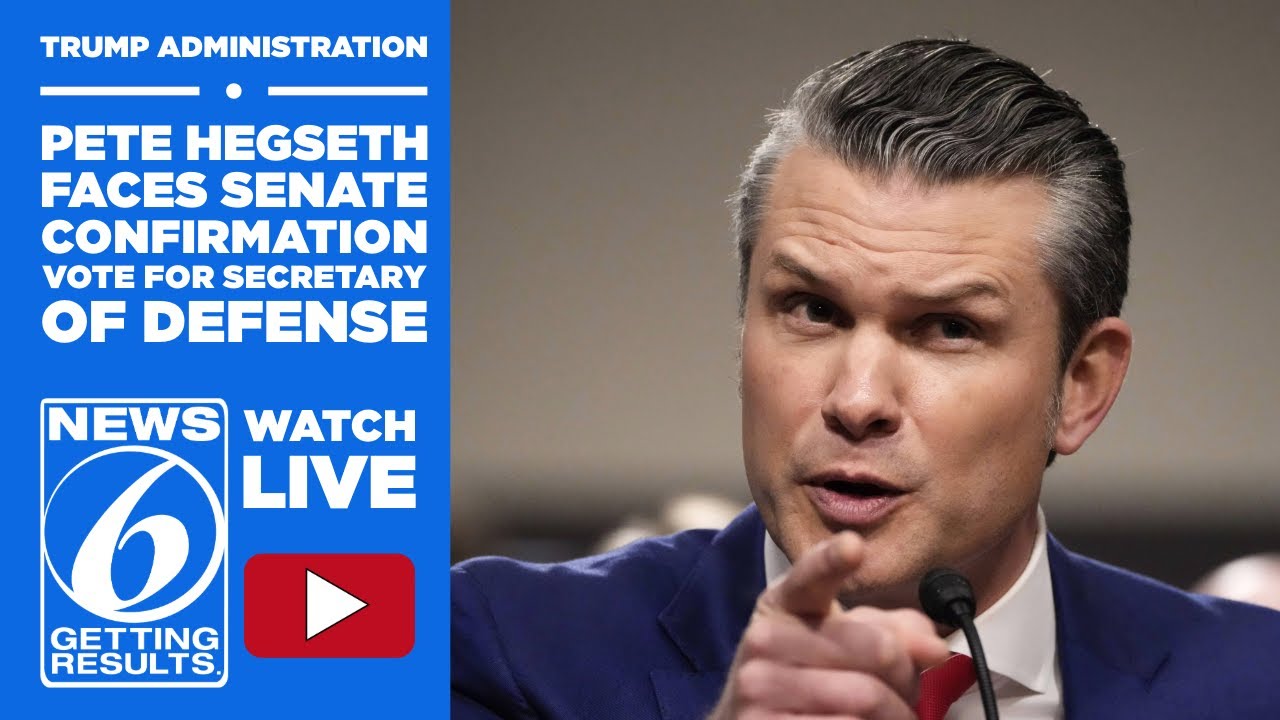 Pete Hegseth faces Senate confirmation vote for Secretary of Defense ...
