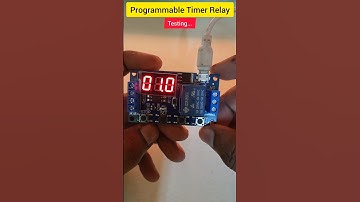 Programmable Timer Relay Module💡 Electronics Project 🔥🔥 #shorts #viralvideo #reels #electroeshu #diy