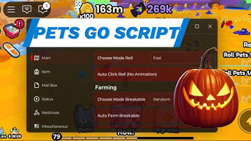 PETS GO! ✨ [NEW] AutoFarm Halloween Breakables and Coins Breakables Script and more