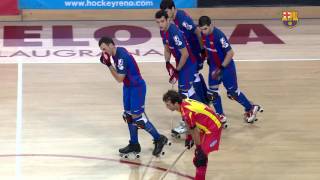 [highlights] hoquei patins (ok liga): fc barcelona lassa – manlleu
(4-0)