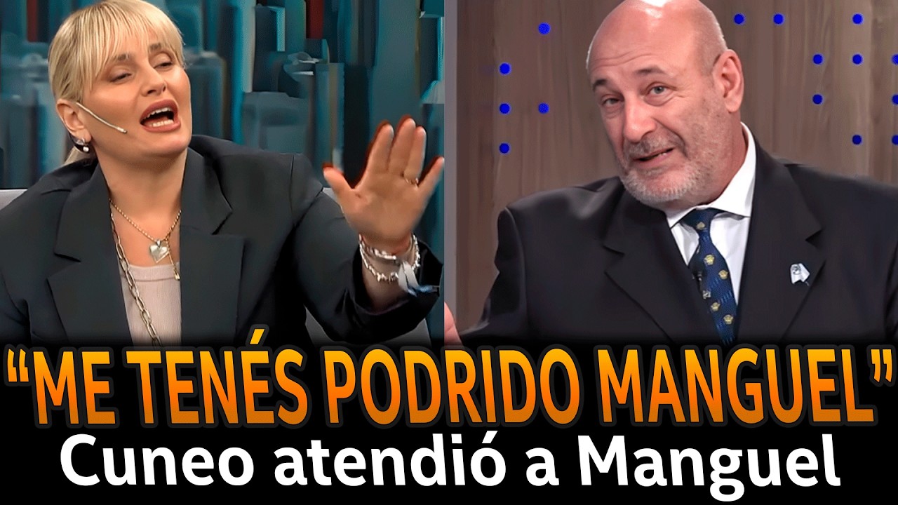 CÚNEO cruzó a MANGUEL en vivo por juicio político a Milei