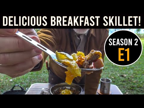 BREAKFAST SKILLET! Pathfinder Outdoor Kitchen