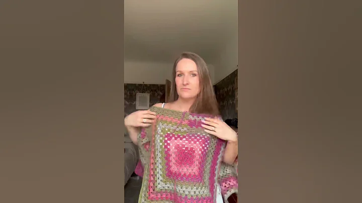 How to make a sweater from 4 granny squares