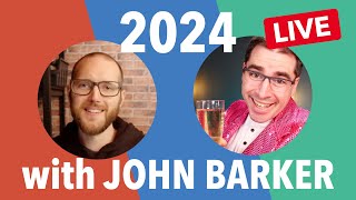 🥂🎉 New Year's Eve 2024 with John Barker!