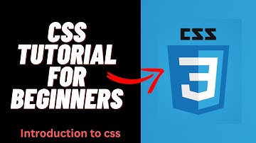 Introduction | CSS Tutorial for Beginners Step by Step | Tutorial part 1