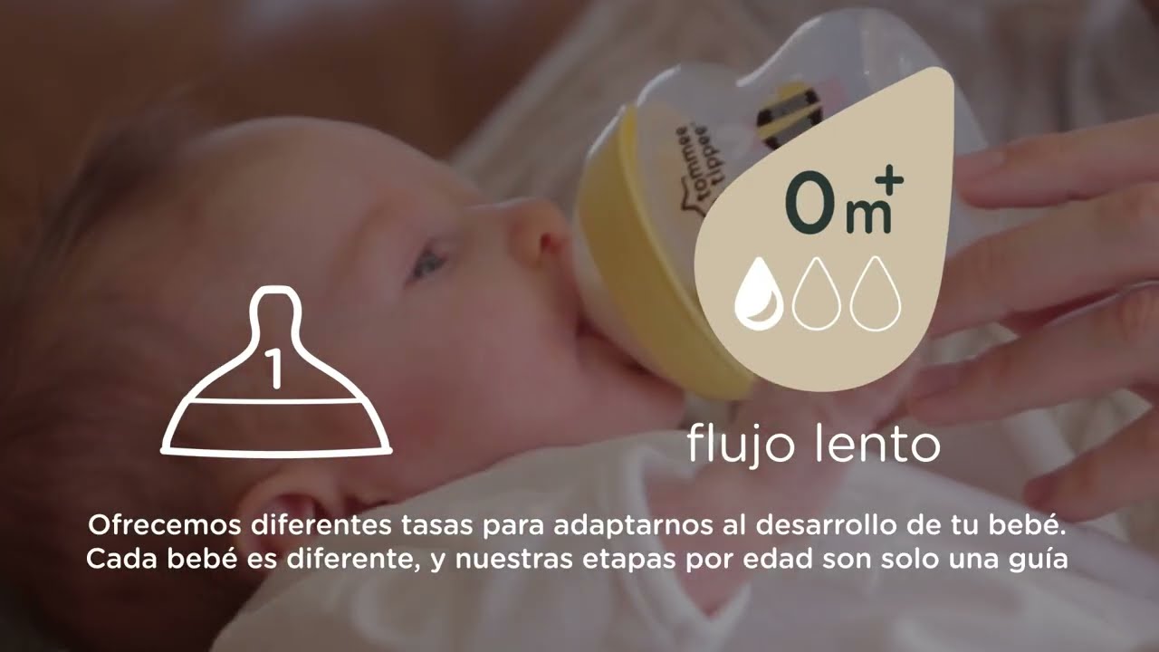 Flujo tetinas closer to nature Tommee Tippee disponibles 