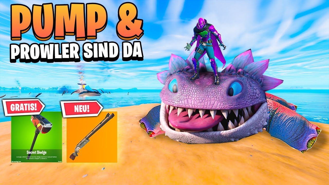 NEUES UPDATE IST INSANE ???? PROWLER IST DA & GRATIS ITEMS mit neuen KLOMBO SACHEN | Fortnite Deutsch