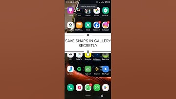 Secret tip😲|save snaps in gallery without knowing them|snapchat hacks