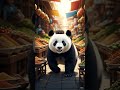 Panda in Market