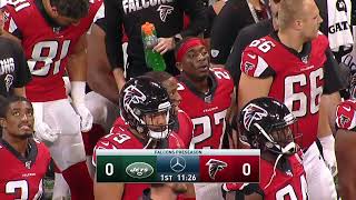 2019 – Preseason Week 2 – Jets 22 @ Falcons 10